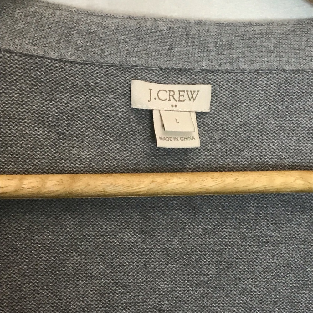 💎 J. Crew Cotton Flare sleeve open front cardigan - Picture 7 of 8